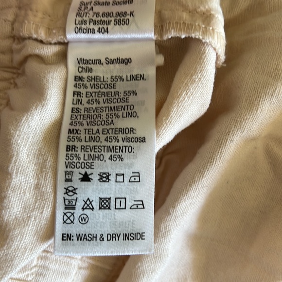 ๐น Roxy Wide Leg Linen Beach Pant - Picture 4 of 4